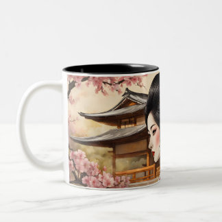 11oz Accent Coffee Tasse, 11oz Kaffeetasse, Japan  Zweifarbige Tasse