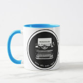 11oz Blau/Blau Tasse (Links)