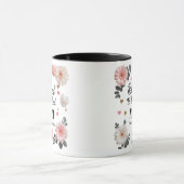 11oz Combo Kaffee Cup mit Kronen & Herz Tasse (Zentrum)