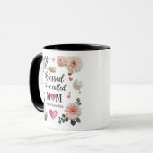 11oz Combo Kaffee Cup mit Kronen & Herz Tasse (Vorderseite Links)