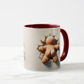 11oz Gingerbread Wrap Tasse (VorderseiteRechts)