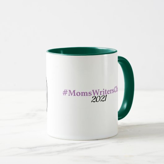 11oz Grün/Lila Tasse (VorderseiteRechts)