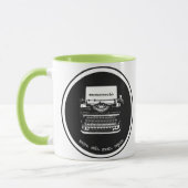 11oz Grün/Lila Tasse (Links)