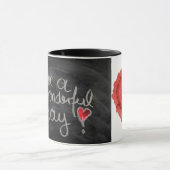 11oz kombinierter kundenspezifischer Kaffee 252 Tasse (Zentrum)