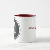 11oz Maroon/Maroon Tasse (Zentrum)