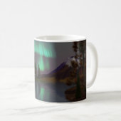 11oz mug with "Aurora Halo" image Kaffeetasse (VorderseiteRechts)