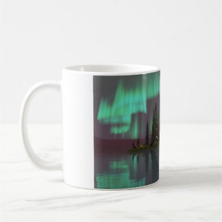 11oz mug with "Aurora Halo" image Kaffeetasse