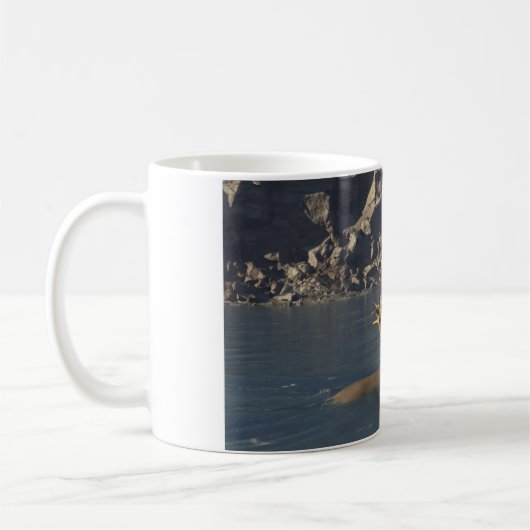 11oz mug with "Cariboo Crossing" image Kaffeetasse (Links)