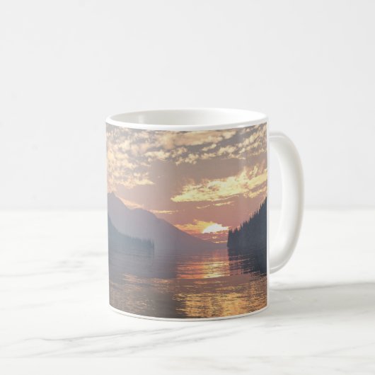 11oz mug with "Daybreak" image Kaffeetasse (VorderseiteRechts)