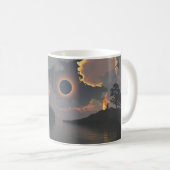 11oz mug with "Eclipse" image Kaffeetasse (VorderseiteRechts)