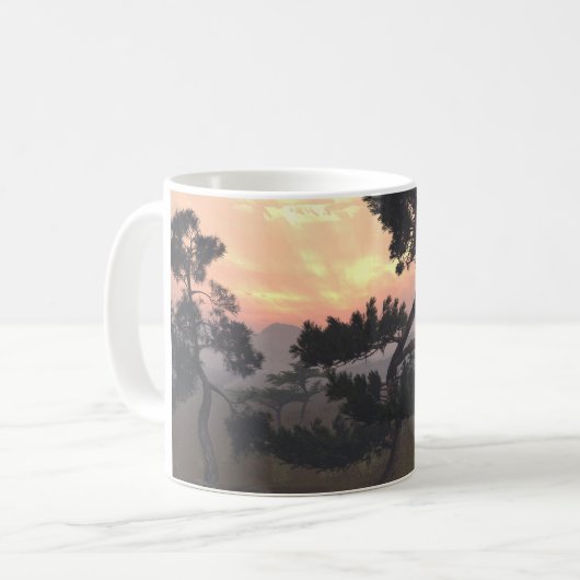 11oz mug with "Lazing on the Savanna" image Kaffeetasse (Vorderseite Links)
