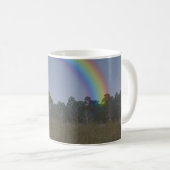 11oz mug with "Rainbow on the Meadow" image Kaffeetasse (VorderseiteRechts)
