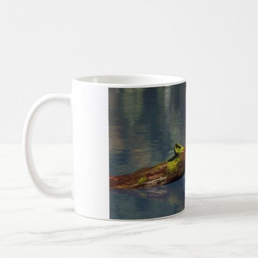 11oz mug with "Rebirth (Green)" image Kaffeetasse (Links)