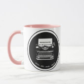 11oz Rosa/Grün Tasse (Links)