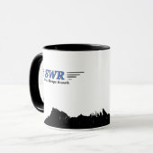 11oz: Südwest-Gesellschaft und SWR-Tasse V2 Tasse (Vorderseite Links)