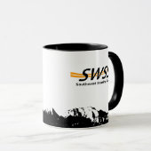 11oz: Südwest-Gesellschaft und SWR-Tasse V2 Tasse (VorderseiteRechts)