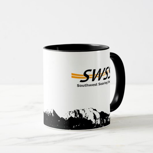 11oz: Südwest-Gesellschaft und SWR-Tasse V2 Tasse (VorderseiteRechts)