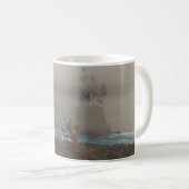11oz-Tasse mit "Stony Beach"-Bild Kaffeetasse (VorderseiteRechts)