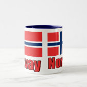 11oz zwei tonen Tassen-blaues \ weißes Zweifarbige Tasse (Mittel)