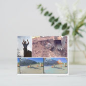 11Pentagon1 Postkarte (Stehend Vorderseite)