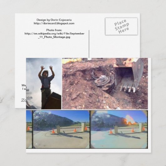 11Pentagon1 Postkarte (Vorne/Hinten)