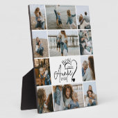 11Personalized Best Aunt Photo Collage Fotoplatte (Seite)