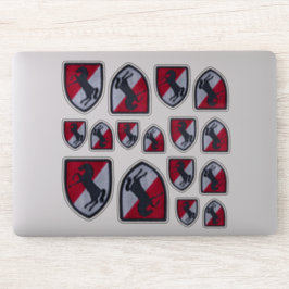 11th Amored Cavalry Regiment Fort Meade Contour Aufkleber