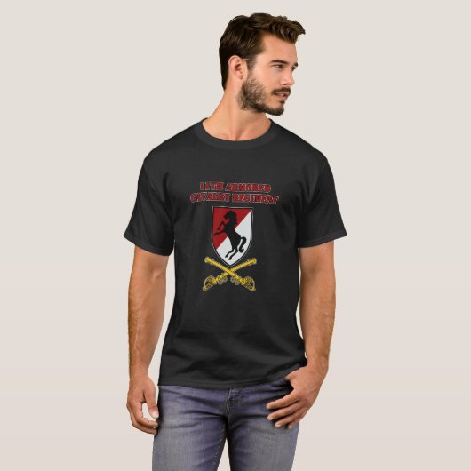 11th Armored Cavalry Regiment for 11th ACR vets T-Shirt (Vorne ganz)