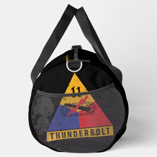 11th Armored "Thunderbolb" Division Custom Duffle Bag (Rechts)
