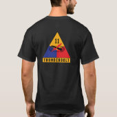 11th Armored "Thunderbolb" Division Custom T-Shirt (Rückseite)