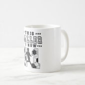 11th Birthday Gift Soccer Player 11 Year Old Boy Kaffeetasse (VorderseiteRechts)