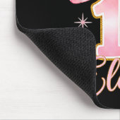 11th Birthday Girl Coquette Bow Its My Eleven Birt Mousepad (Ecke)