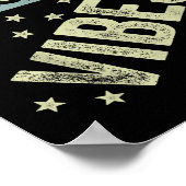 11th Grade Vibes Shirt Retro 80s Teacher Kids Back Poster (Ecke)