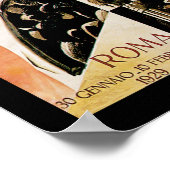 11th Salone Internazionale Automobile ~ Roma Poster (Ecke)