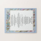 11x14" 252 Christliches Gebet von Piece Nicene Puzzle (Horizontal)