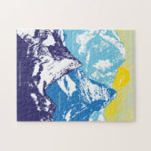 11x14 Alpingipfel Puzzle (Horizontal)