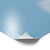 11X14 Bald Adler fliegen! Fotodruck (Ecke)