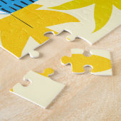 11x14 Blue Jay Puzzle für Colorblinde (Seite)