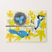 11x14 Blue Jay Puzzle für Colorblinde (Horizontal)