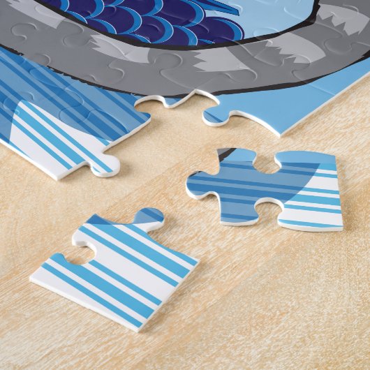 11x14 Cat & Goldfish Puzzle für Farbblindler (Seite)