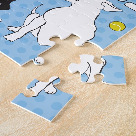 11x14 Dog Lovers Puzzle für Colorblinde (Seite)