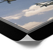 11x14 Druck von Militärhubschraubern Poster (Ecke)