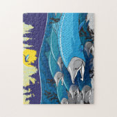 11x14 Fishing-Puzzle für Colorblinde Puzzle (Vertikal)