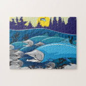 11x14 Fishing-Puzzle für Colorblinde Puzzle (Horizontal)