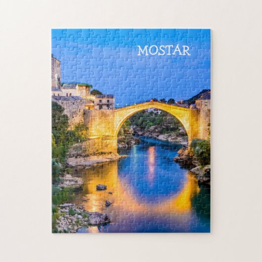 11x14 Foto Puzzle mit Geschenkboxen Mostar (Vertikal)