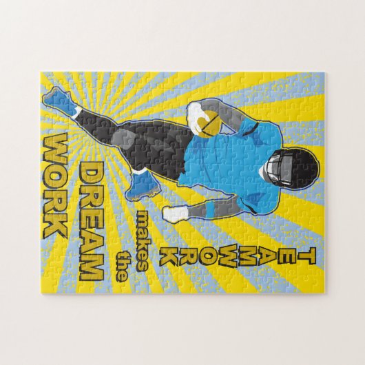 11x14 Fußball-Puzzle für Colorblinde Puzzle (Horizontal)