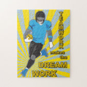 11x14 Fußball-Puzzle für Colorblinde Puzzle (Vertikal)