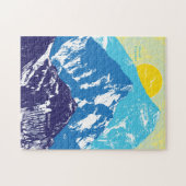 11x14 Himalaya Peaks Puzzle (Horizontal)