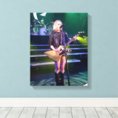 11x14 Lzzy Hale Halestorm Leinwand Rock'n'Roll (Insitu (Holzboden))