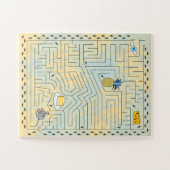 11x14 Maze Puzzle für Colorblind Kinder (Horizontal)